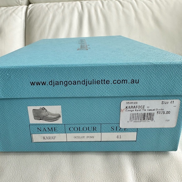 NWT Django & Juliette Leopard shoe sz 41 - Picture 11 of 11
